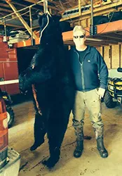 500lb. New Brunswick Bear North Shore Guides Services - New Brunswick